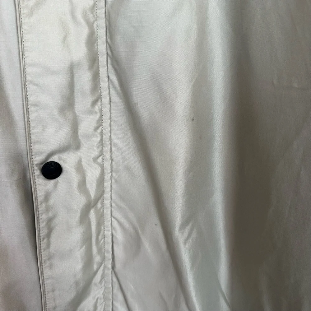 VTG 90’s Polo Sport Ralph Lauren Zip Ip Jacket Beige Men’s Sz XL Lined Rain Coat